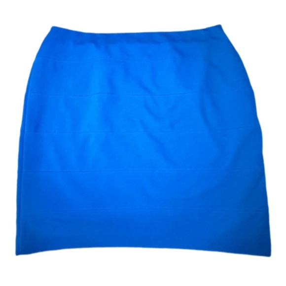 Alfani Vibrant Blue Pencil Skirt - Picture 2 of 4